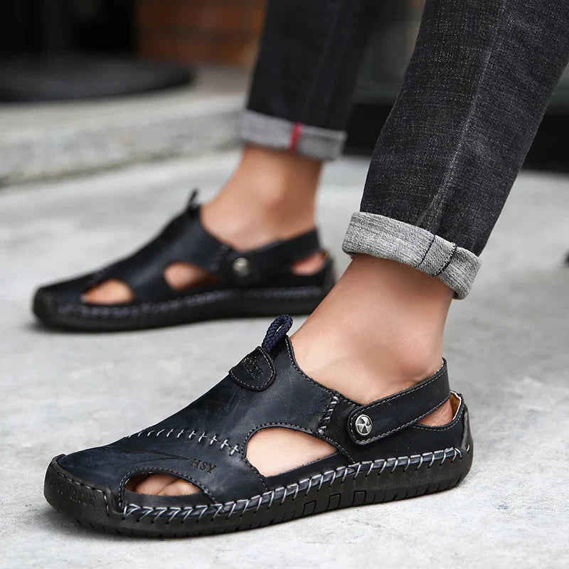 Orthopedic Leather Sandals