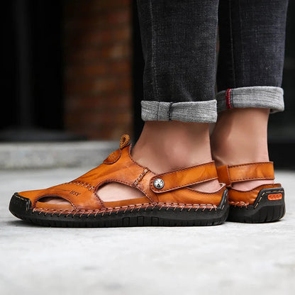 Orthopedic Leather Sandals