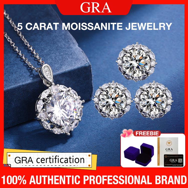 DiamondGlow – 5 Carat Moissanite Jewelry