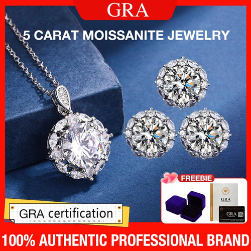 DiamondGlow – 5 Carat Moissanite Jewelry