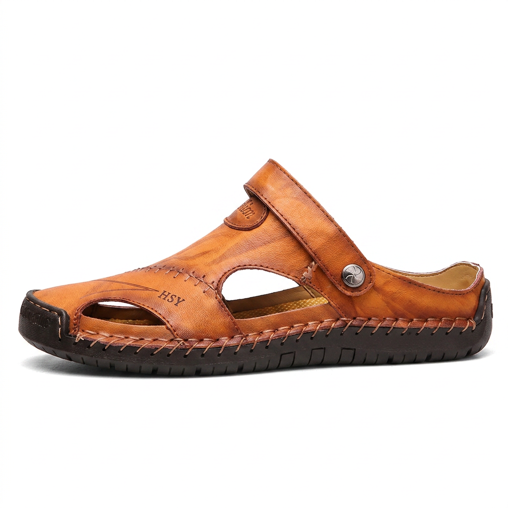 Orthopedic Leather Sandals