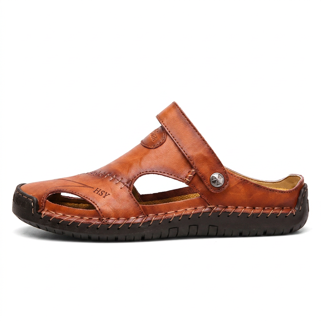 Orthopedic Leather Sandals
