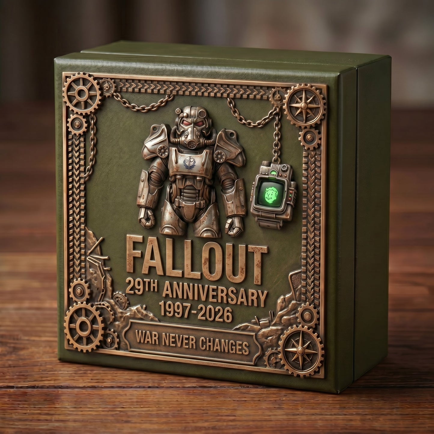 NukaRelic – Fallout Collectible Charm Keyring