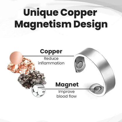 Aurisana – Elegant Prosta-Inspired Magnetic Fashion Ring