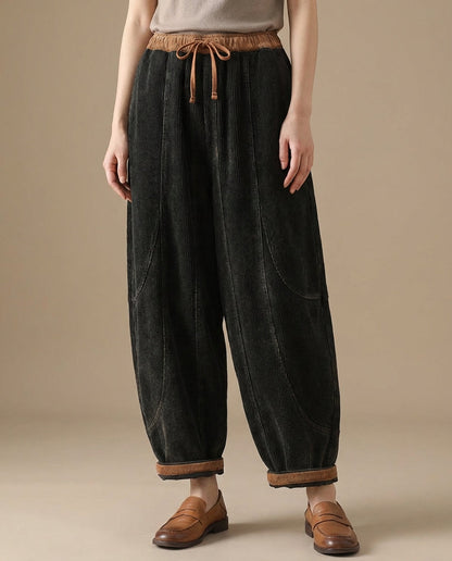 ZenWarm™ – Thermal fleece-lined harem pants