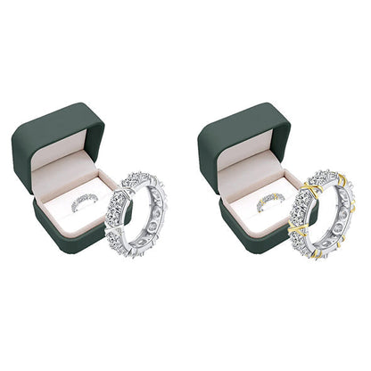 Moissanova – Magnetology Moissanite Diamond Ring