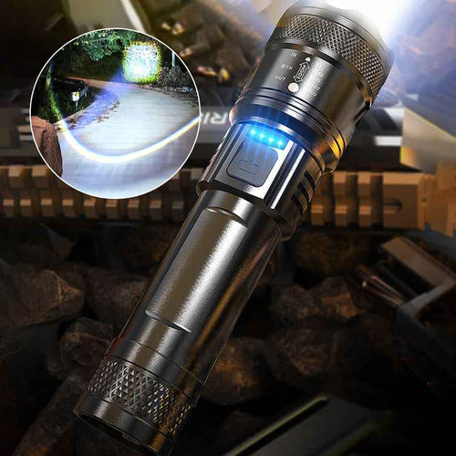 LumeRay – High-Intensity Zoomable Tactical Flashlight