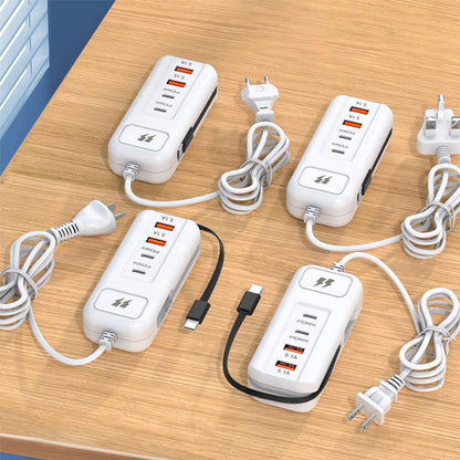 PowerHub – 66W Fast Charging Socket (2PD+2USB)