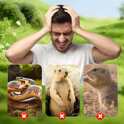 AuraGuard – Solar Powered Waterproof Mole Repellent