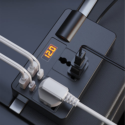 CarvaVolt - Digital Display Power Inverter
