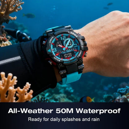 AquaTime – Waterproof LED Digital Watch