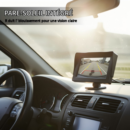 VisionRide – Smart Car Display with Auto Reverse Feature
