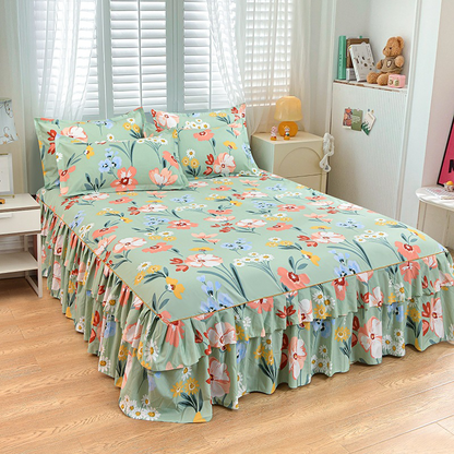 VelvetBloom – Cozy Floral Bedding Set