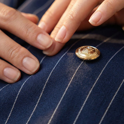 BossEra – Women’s Tailored Pinstripe Suit
