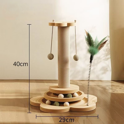 KittyQuest – Multi-Play Scratching Station