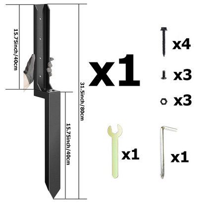 PostSecure – Heavy-Duty Fence Repair Solution Kit