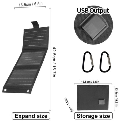 NomadCharge – Portable Solar Power Kit