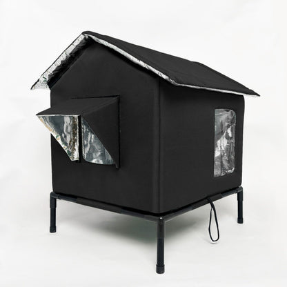WhiskerHaven – Premium Outdoor Cat House