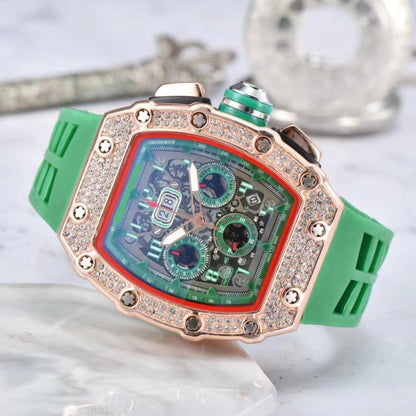 LuxeSpark – Rhinestone Embellished Watch