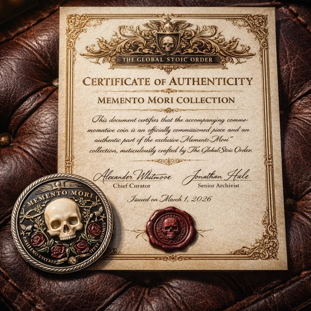 MementoLegacy – Philosophy Challenge Coin