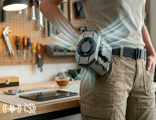 BreezeForce – Premium Hands-Free Outdoor Cooling Waist Fan