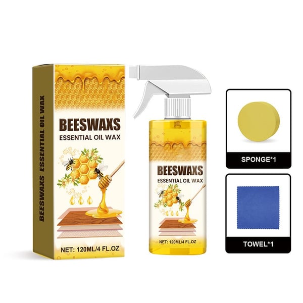 WoodAura – Natural Beeswax Floor Shine Spray