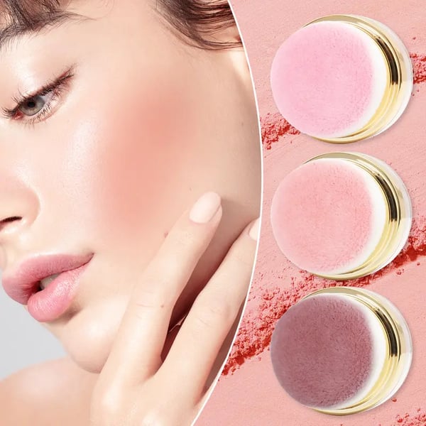 GlowLux – Matte Blush with Shimmering Highlighter