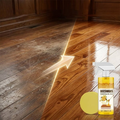 WoodAura – Natural Beeswax Floor Shine Spray