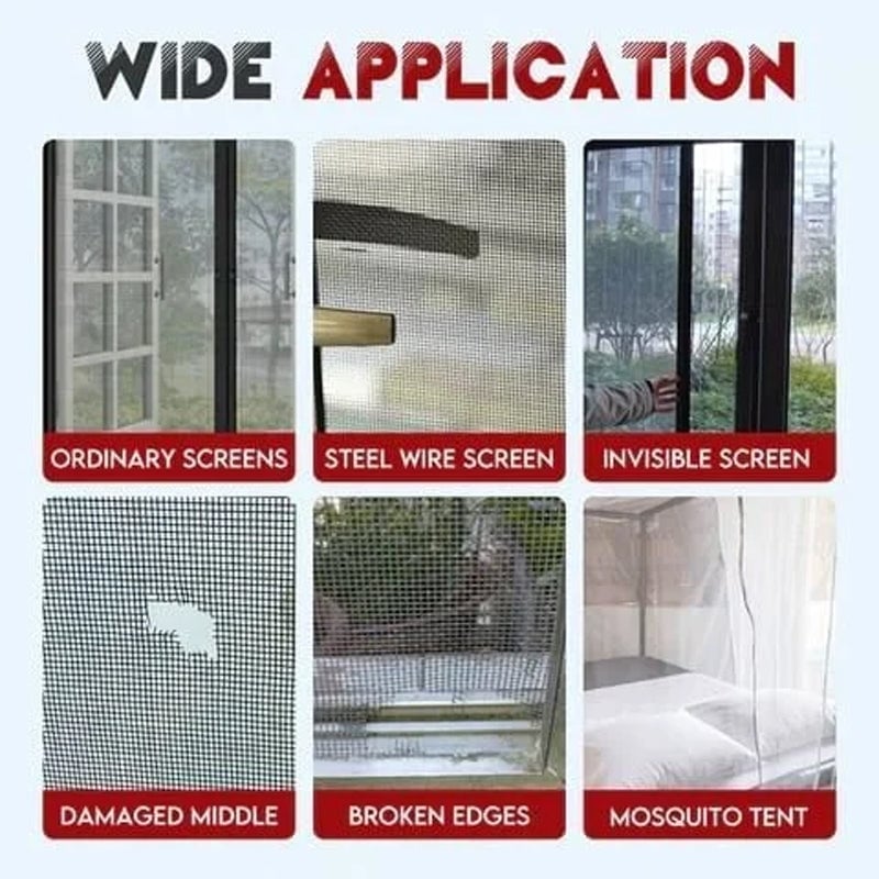 ScreenFix Pro – Window Screen Repair Tape