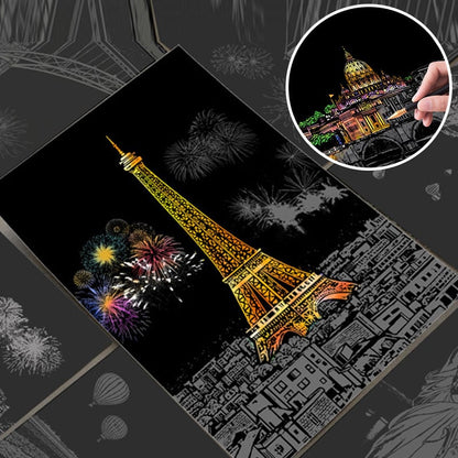 MindCanvas – Relaxing Scratch & Sketch City Collection