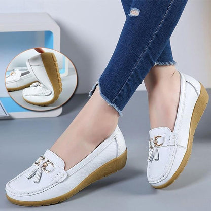 Orthopedic Leather Moccasin
